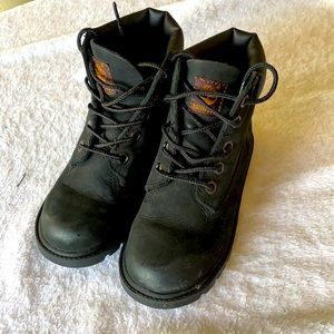 Black Timberland boots ⚫️🥾